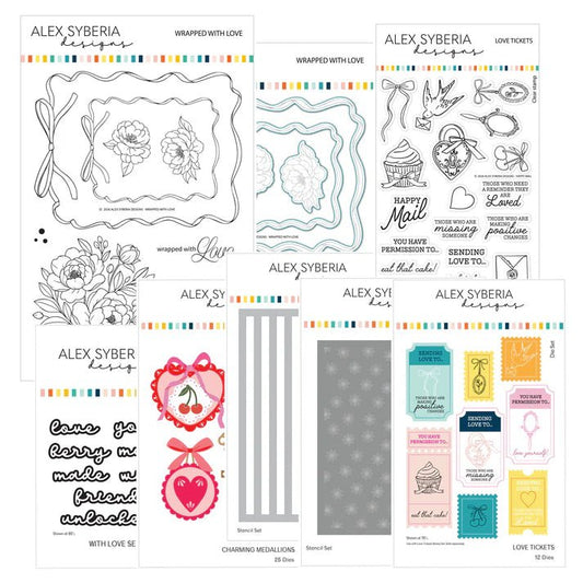 Alex Syberia Designs Wrapped with Love Full Bundle - CraftSource Market: Craft Supplies & Kits