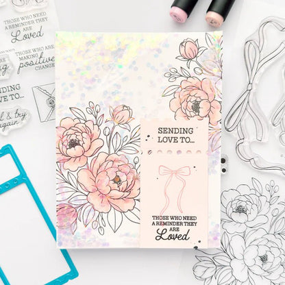 Alex Syberia Designs Wrapped with Love Stamp Set - CraftSource Market: Craft Supplies & Kits Papercraft > Stamps > Photopolymer Stamps