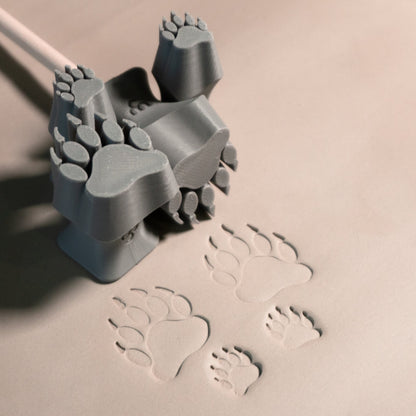 Bear Paw Stamp Set - CraftSource Market: Craft Supplies & Kits Stamps