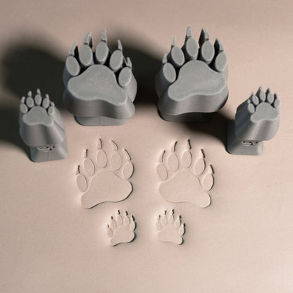 Bear Paw Stamp Set - CraftSource Market: Craft Supplies & Kits Stamps