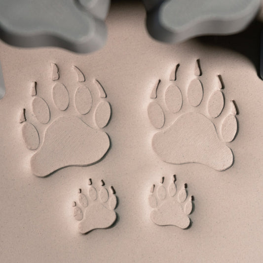 Bear Paw Stamp Set - CraftSource Market: Craft Supplies & Kits Stamps