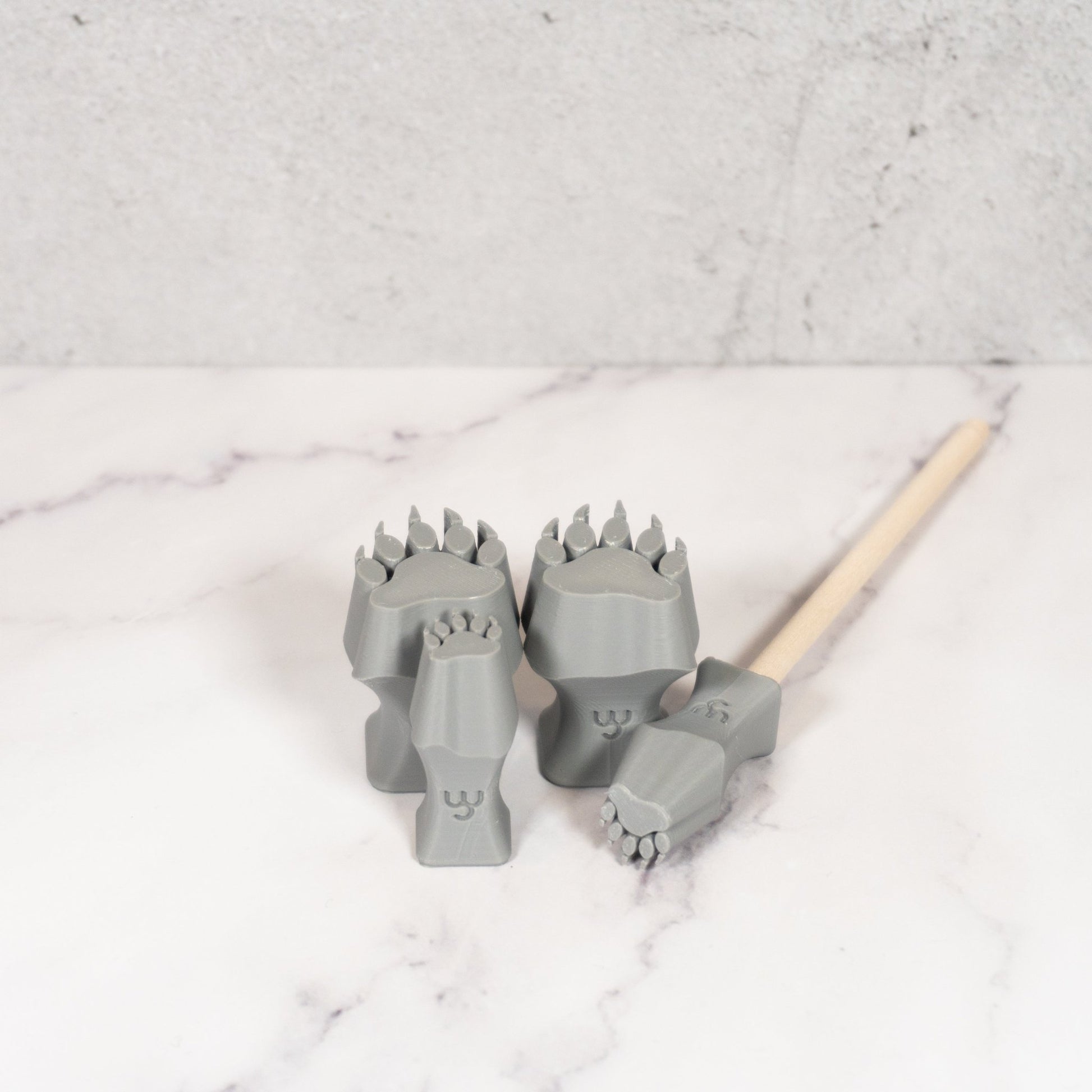 Bear Paw Stamp Set - CraftSource Market: Craft Supplies & Kits Stamps