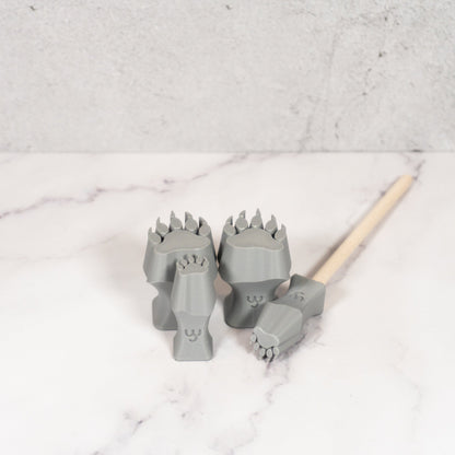 Bear Paw Stamp Set - CraftSource Market: Craft Supplies & Kits Stamps