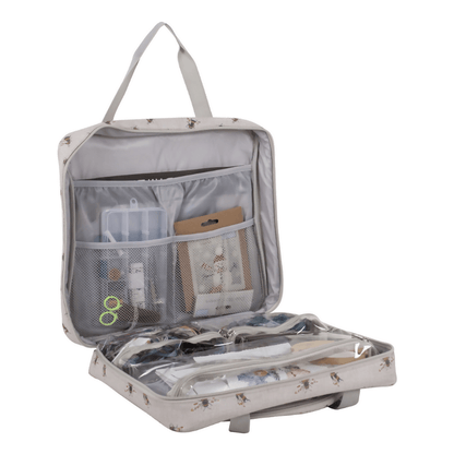 Bee Craft Bag with Embroidery Hoop Storage - CraftSource Market: Craft Supplies & Kits Craft Storage