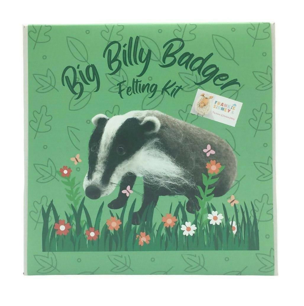 Big Billy Badger Model Felting Kit - CraftSource Market: Craft Supplies & Kits