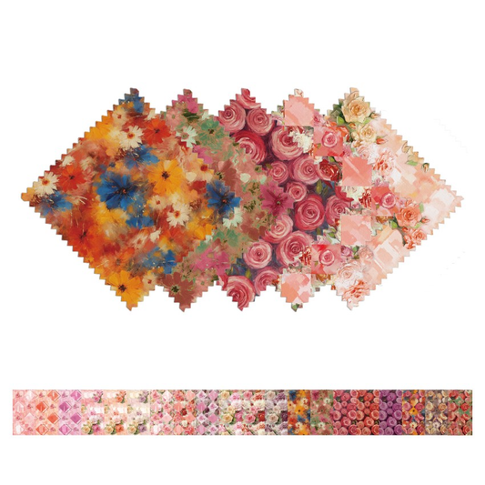 Bloom Brush 40Pcs Charm Pack - CraftSource Market: Craft Supplies & Kits Charm Pack