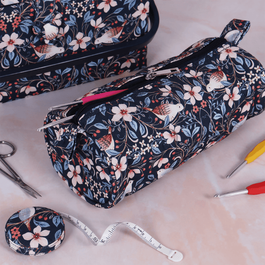 Blossom Birds Crochet Case - CraftSource Market: Craft Supplies & Kits Craft Storage