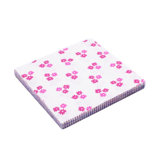 Bold Floral Prints Alternate Lines Charm Pack - CraftSource Market: Craft Supplies & Kits Charm Pack
