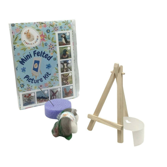 Bunny Mini Picture Felting Kit - CraftSource Market: Craft Supplies & Kits