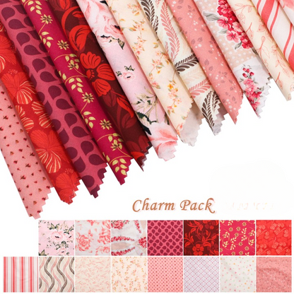Charm Pack - Precut 5-inch Cotton Fabric