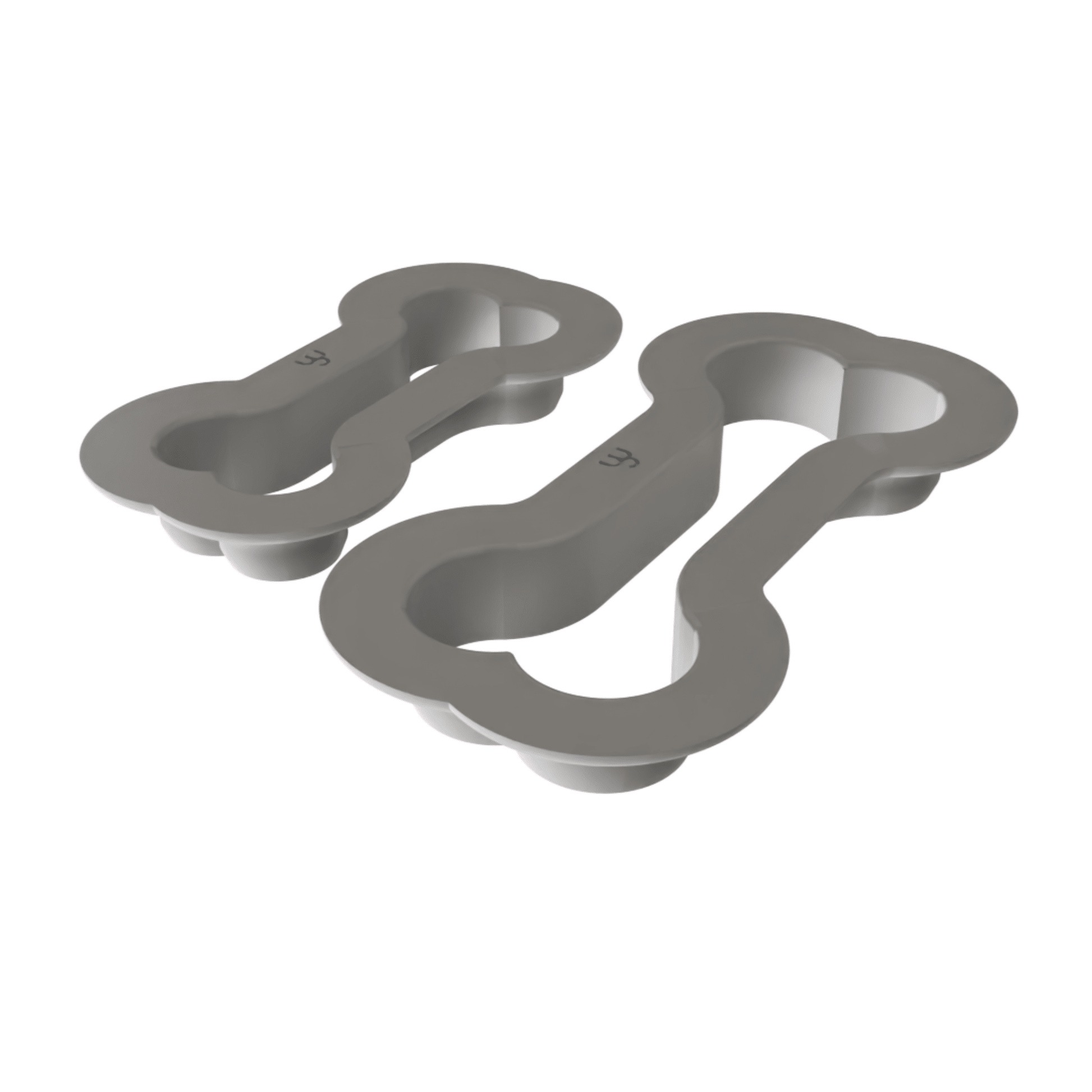 Clay Slab Cutters - Bone - Two Sizes - CraftSource Market: Craft Supplies & Kits Cutting Tools
