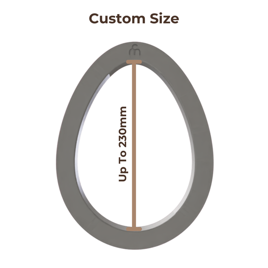 Clay Slab Cutters - Egg - Custom Sizes