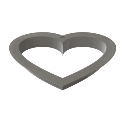 Clay Slab Cutters - Heart - Custom Sizes