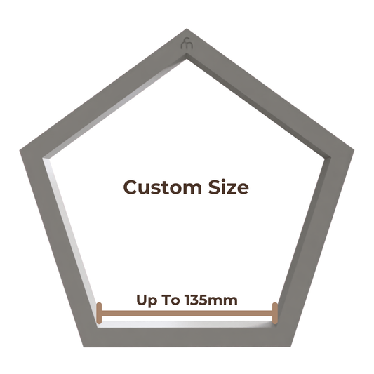 Clay Slab Cutters - Pentagon - Custom Sizes