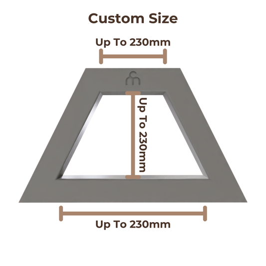 Clay Slab Cutters - Trapezoid - Custom Sizes