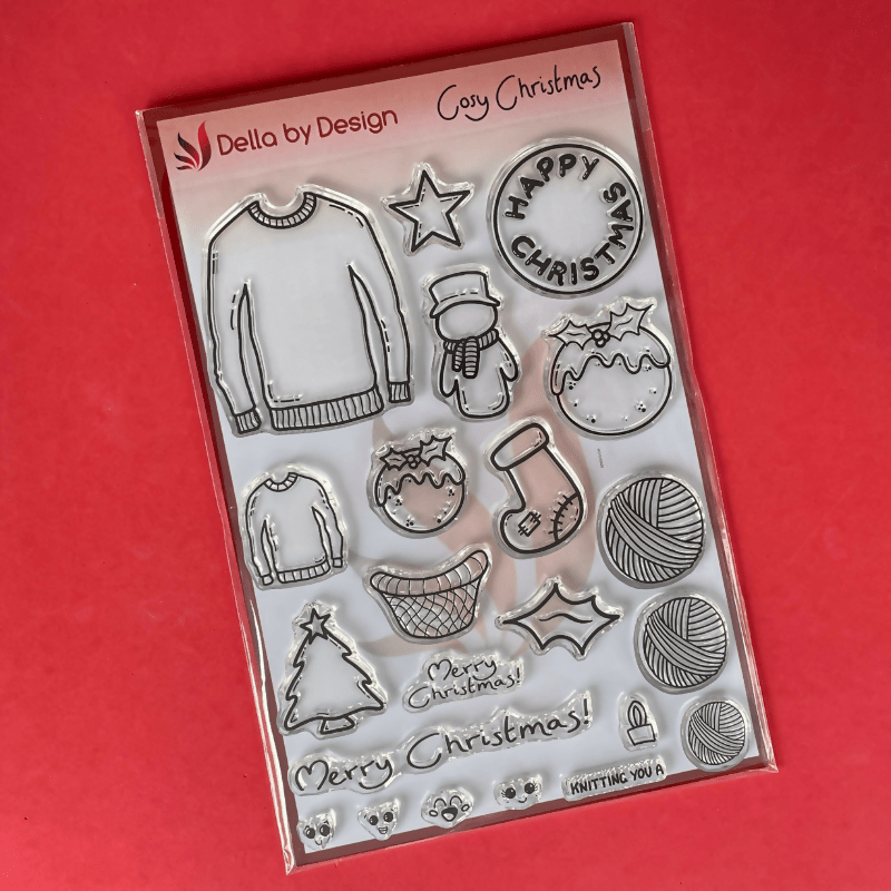 Cosy Christmas Stamp Set - CraftSource Market: Craft Supplies & Kits Papercraft > Stamps > Photopolymer Stamps