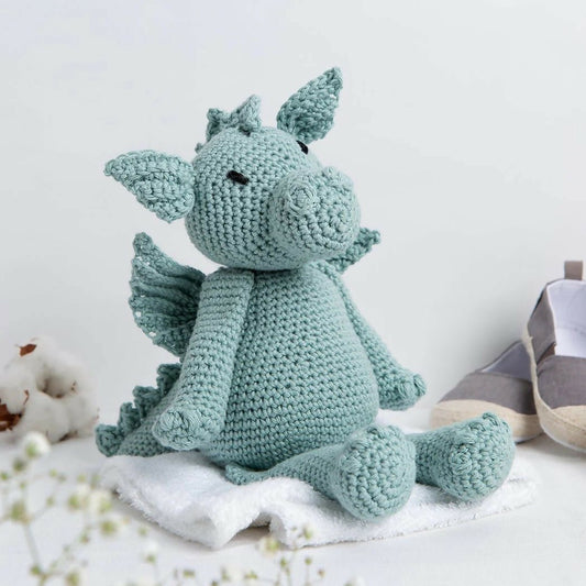 Crochet Kit - Dom Dragon - CraftSource Market: Craft Supplies & Kits
