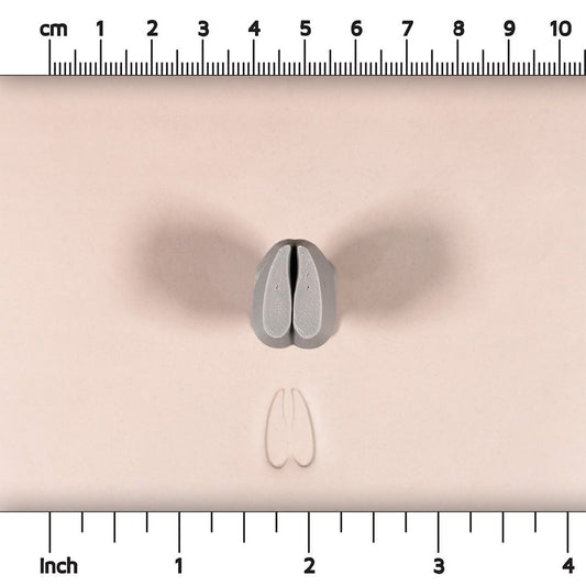 Deer Hoof Stamp - Medium - Style 1 - CraftSource Market: Craft Supplies & Kits Stamps