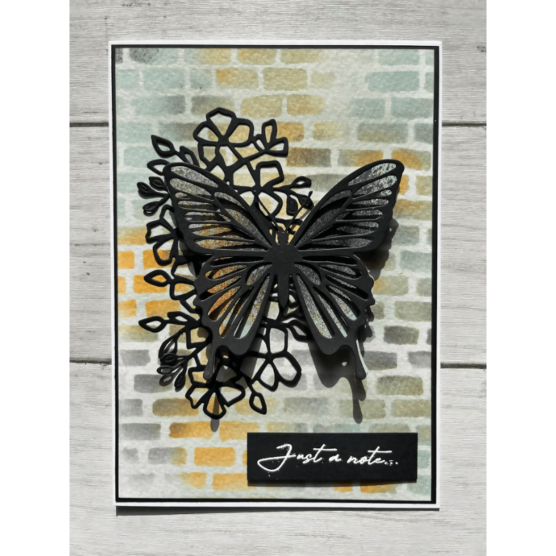 Die Set - Build a Butterfly - CraftSource Market: Craft Supplies & Kits Papercraft > Dies > Metal Cutting Dies