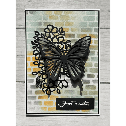 Die Set - Build a Butterfly - CraftSource Market: Craft Supplies & Kits Papercraft > Dies > Metal Cutting Dies
