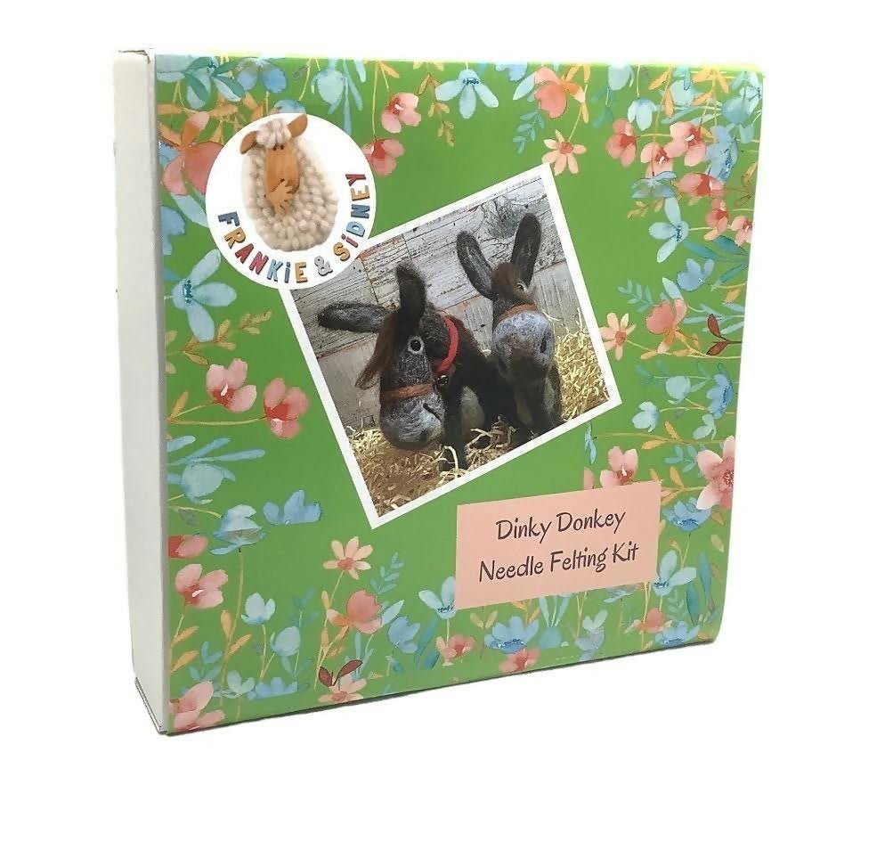 Dinky Donkey Model Felting Kit - CraftSource Market: Craft Supplies & Kits