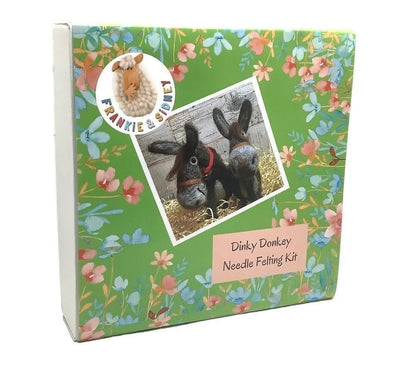 Dinky Donkey Model Felting Kit - CraftSource Market: Craft Supplies & Kits