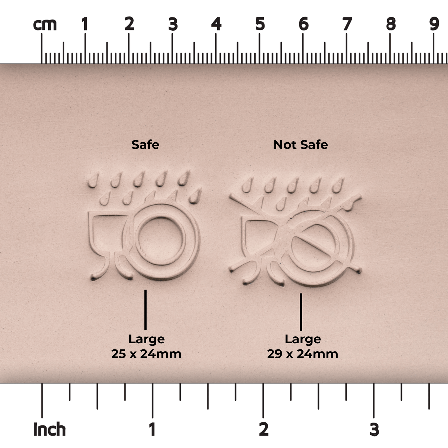 Dishwasher Safe or Not Safe Clay Stamps