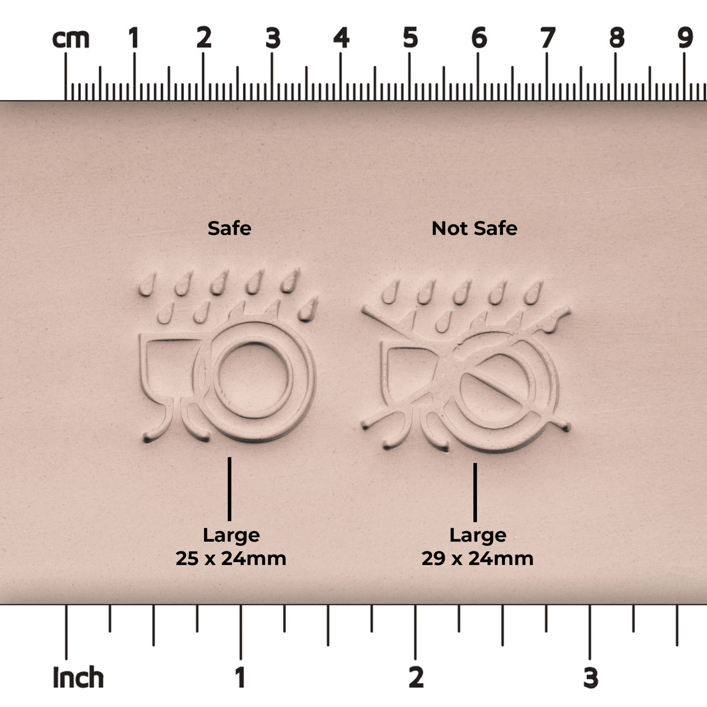 Dishwasher Safe or Not Safe Clay Stamps - CraftSource Market: Craft Supplies & Kits Stamps