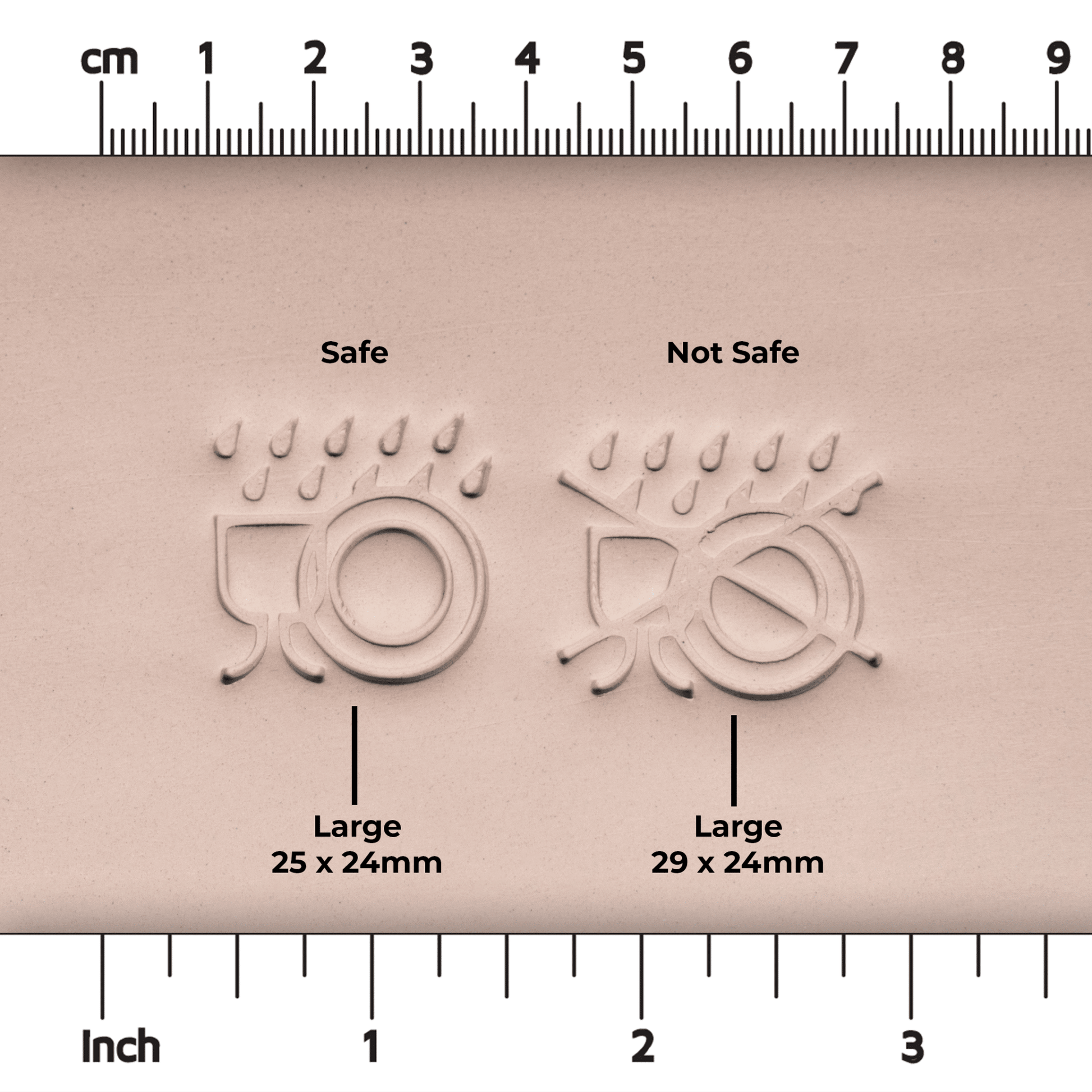 Dishwasher Safe or Not Safe Clay Stamps - CraftSource Market: Craft Supplies & Kits Stamps