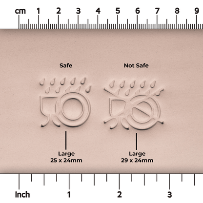 Dishwasher Safe or Not Safe Clay Stamps - CraftSource Market: Craft Supplies & Kits Stamps