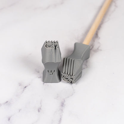 Dishwasher Safe or Not Safe Clay Stamps - CraftSource Market: Craft Supplies & Kits Stamps