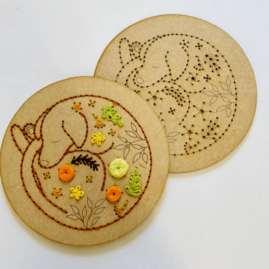 Dog Embroidery Kit - CraftSource Market: Craft Supplies & Kits Embroidery