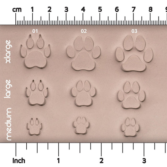 Dog Paw Stamps - CraftSource Market: Craft Supplies & Kits Stamps