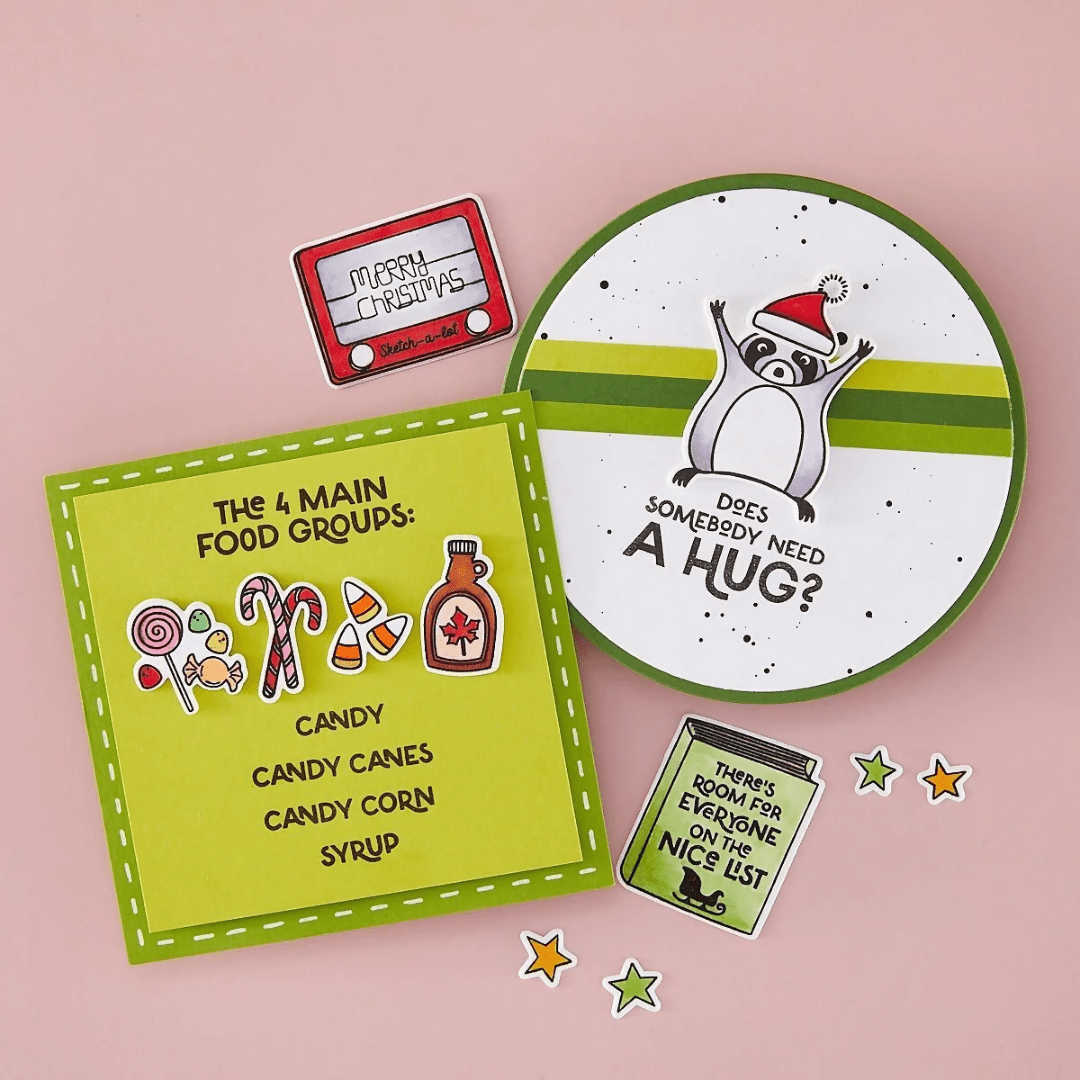 Elf Culture Stamp & Die Set from Yule Fuel Collection - CraftSource Market: Craft Supplies & Kits Stamps