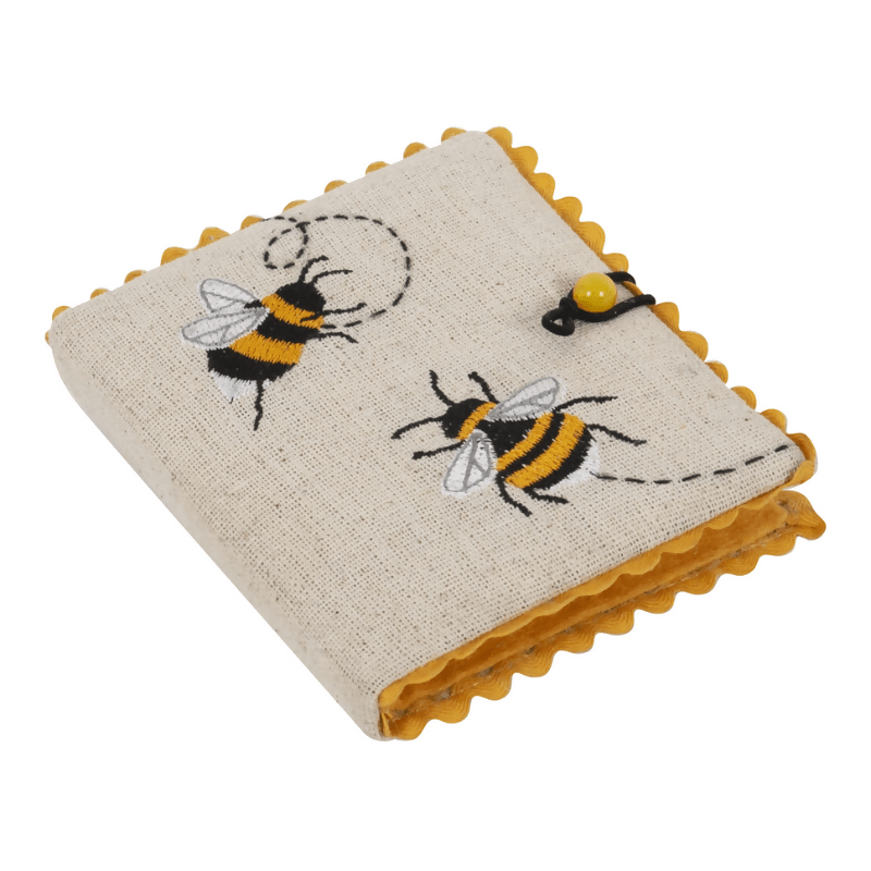 Embroidered Bee Needlecase - CraftSource Market: Craft Supplies & Kits Sewing Tools & Accessories