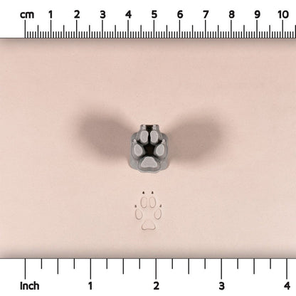 Fox Paw Stamp - Medium - Style 1 - CraftSource Market: Craft Supplies & Kits Stamps