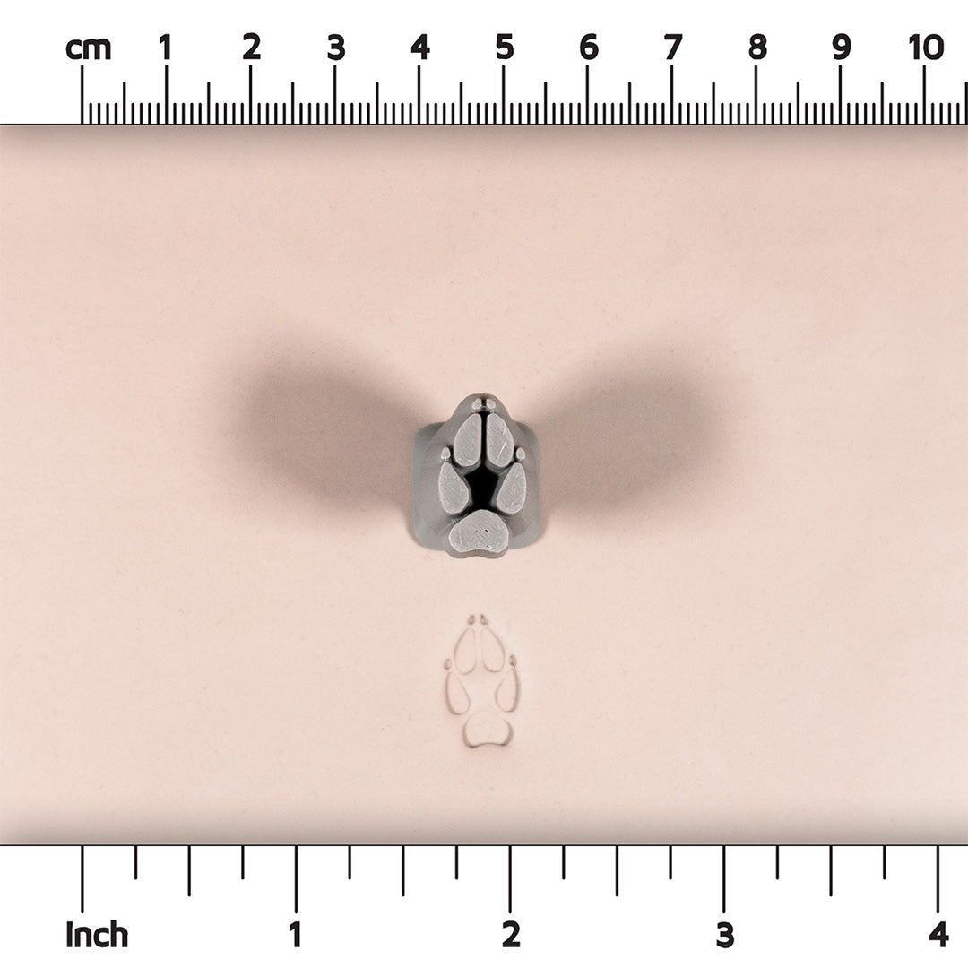 Fox Paw Stamp - Medium - Style 2 - CraftSource Market: Craft Supplies & Kits Stamps