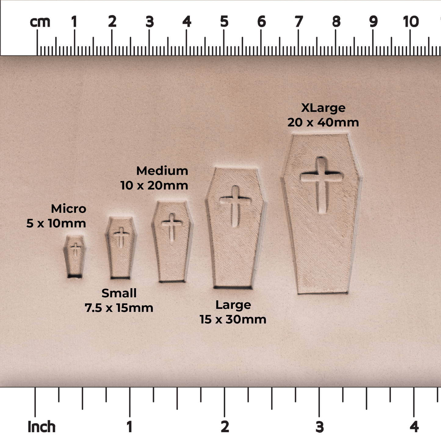 Halloween Coffin Stamps