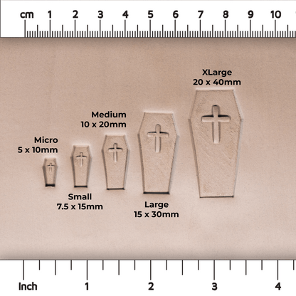 Halloween Coffin Stamps