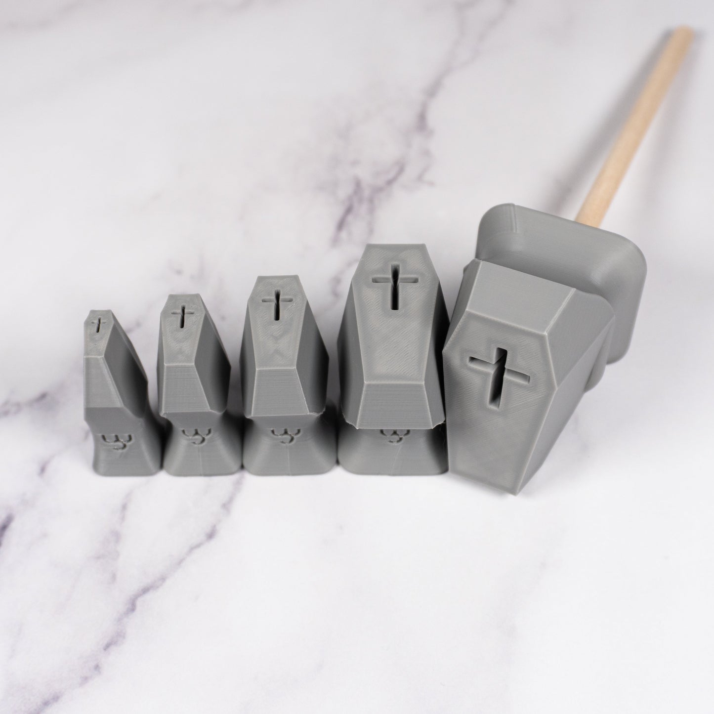 Halloween Coffin Stamps