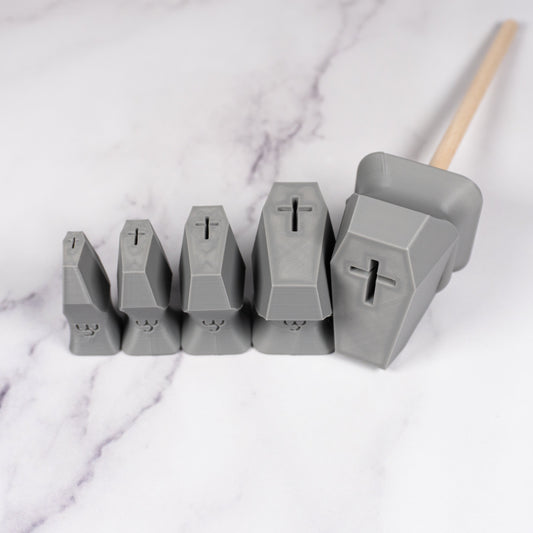 Halloween Coffin Stamps