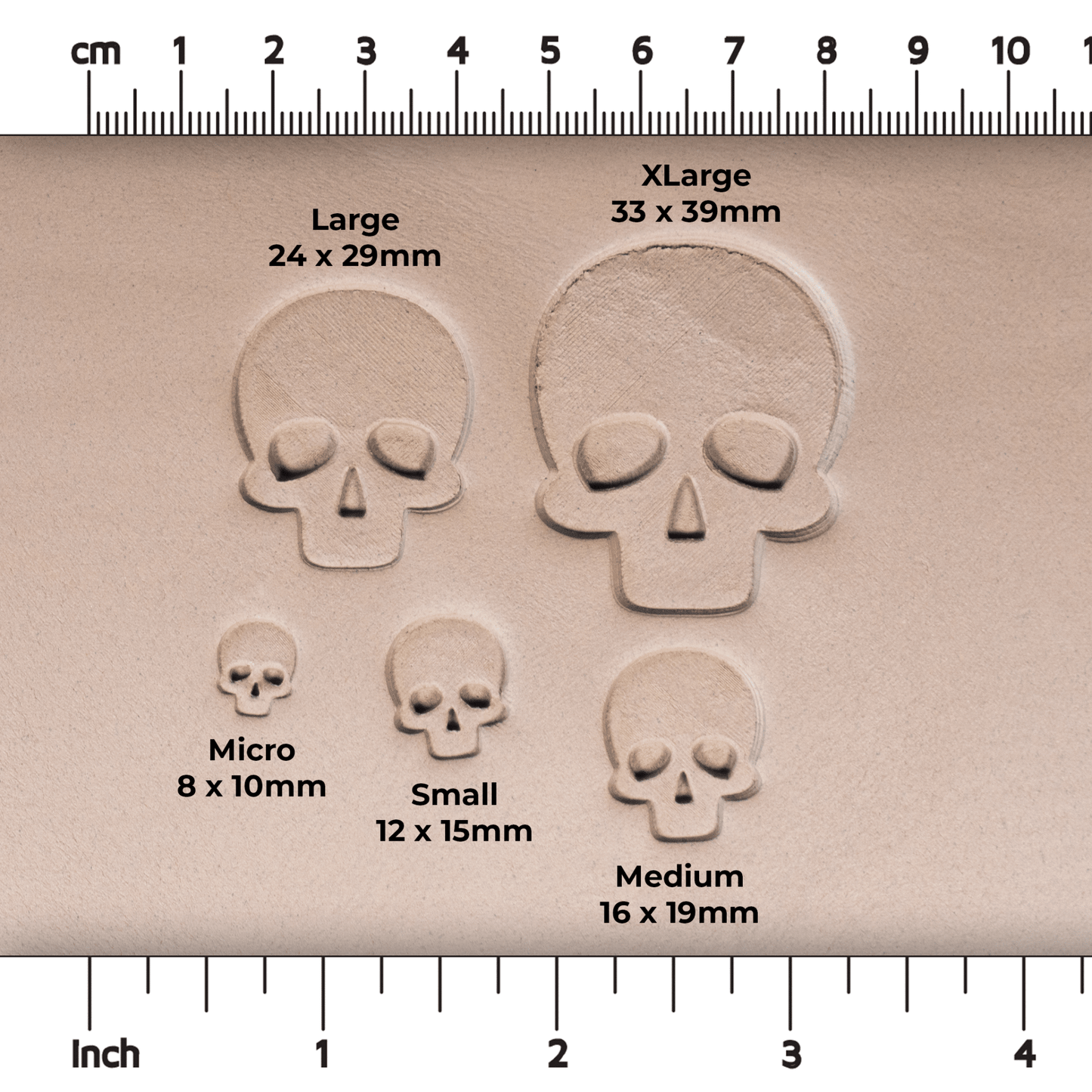 Halloween Human Skull Stamps - CraftSource Market: Craft Supplies & Kits Stamps