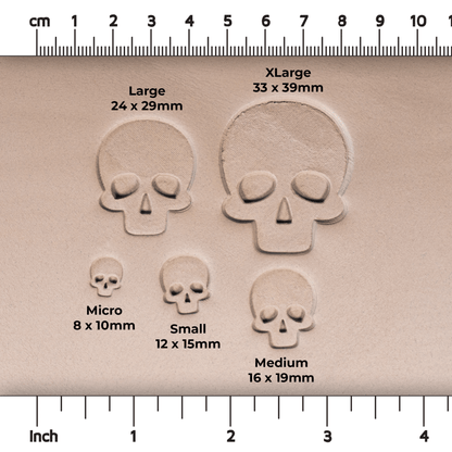 Halloween Human Skull Stamps - CraftSource Market: Craft Supplies & Kits Stamps