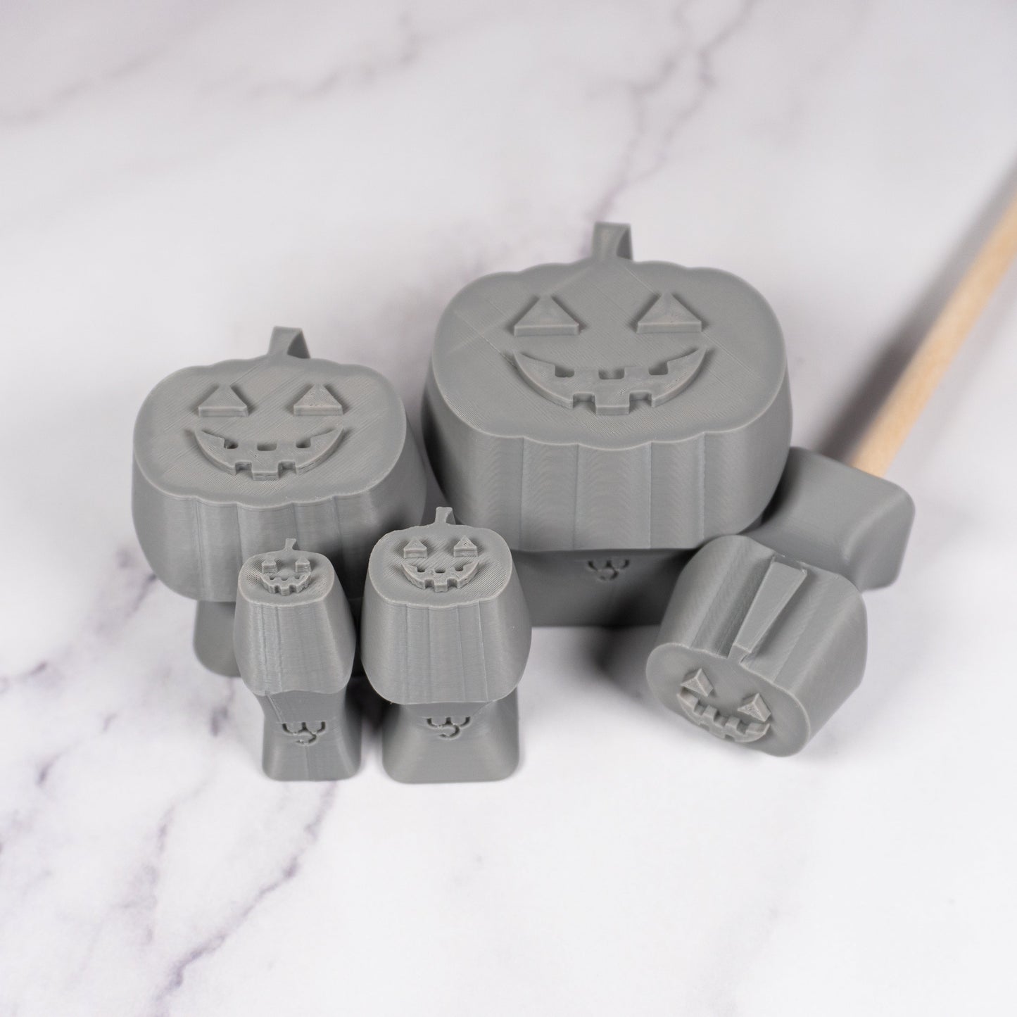 Halloween Jack-o-Lantern Pumpkin Stamps - Style #1