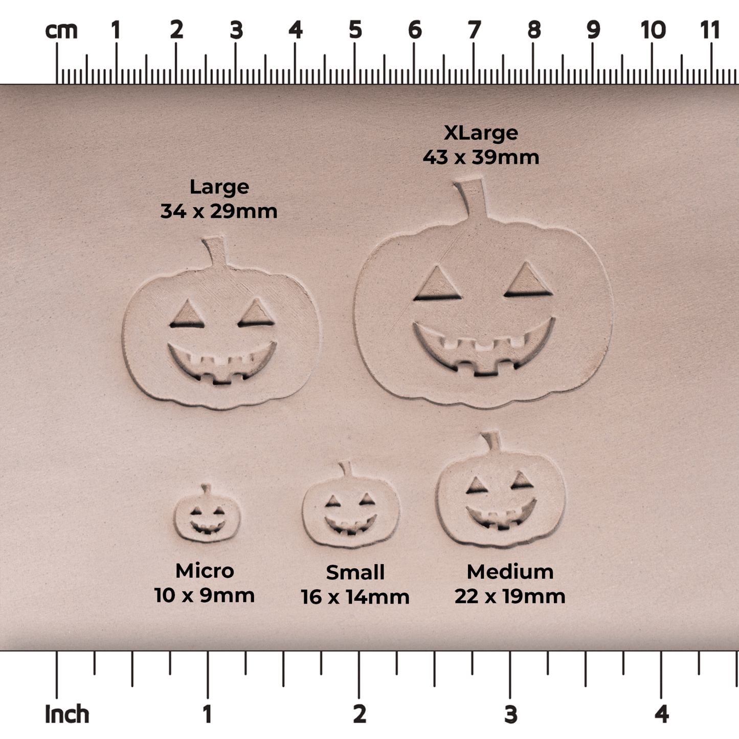 Halloween Jack - o - Lantern Pumpkin Stamps - Style 1 - CraftSource Market: Craft Supplies & Kits Stamps