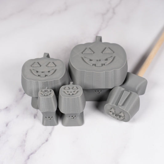 Halloween Jack - o - Lantern Pumpkin Stamps - Style 1 - CraftSource Market: Craft Supplies & Kits Stamps