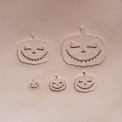 Halloween Jack-o-Lantern Pumpkin Stamps - Style #2