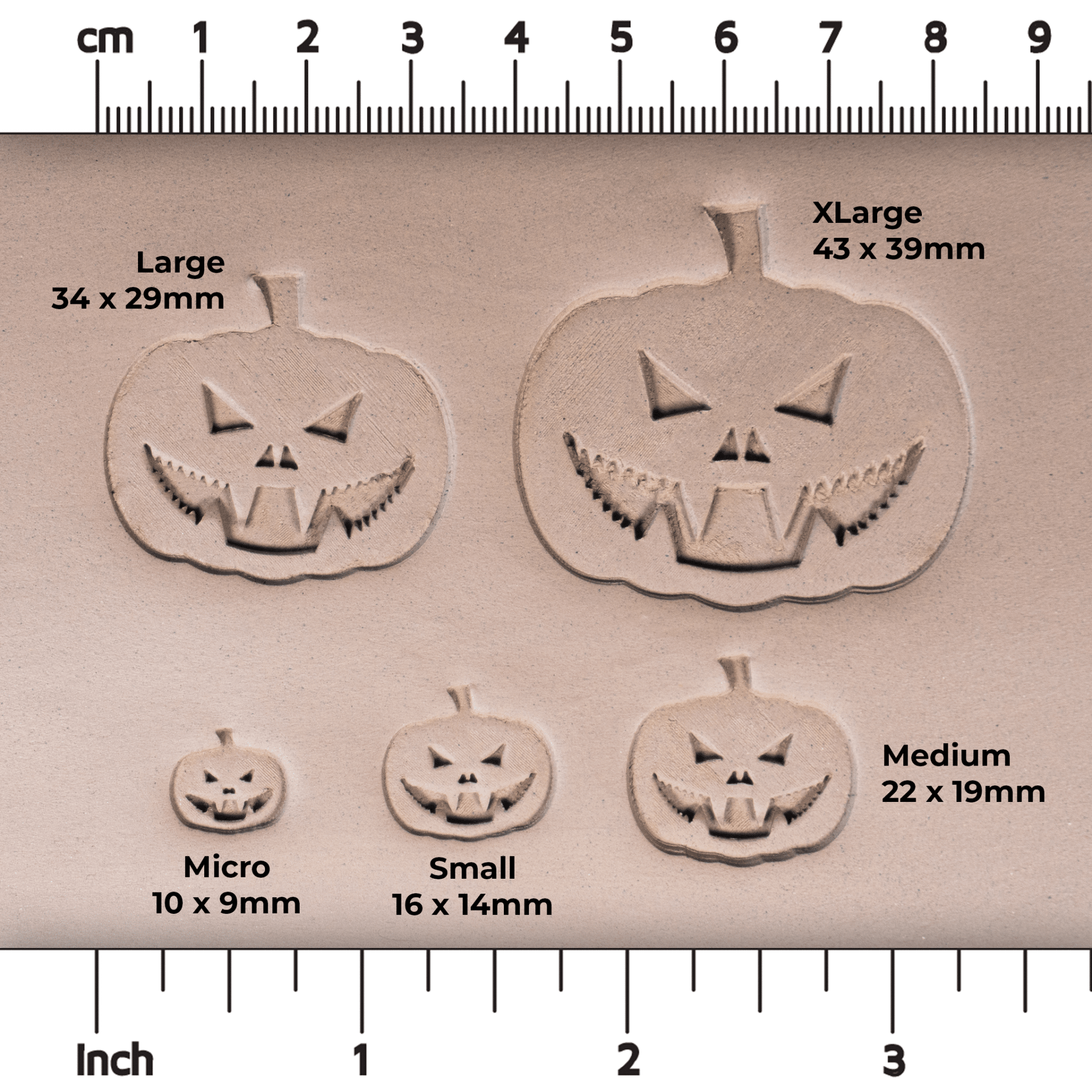 Halloween Jack - o - Lantern Pumpkin Stamps - Style 3 - CraftSource Market: Craft Supplies & Kits Stamps