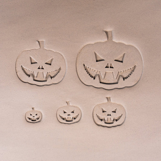 Halloween Jack - o - Lantern Pumpkin Stamps - Style 3 - CraftSource Market: Craft Supplies & Kits Stamps