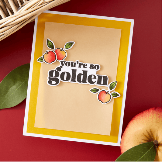 Hero Arts You're Golden Clear Stamp Set | I Pick You Collection - CraftSource Market: Craft Supplies & Kits Papercraft > Stamps > Photopolymer Stamps